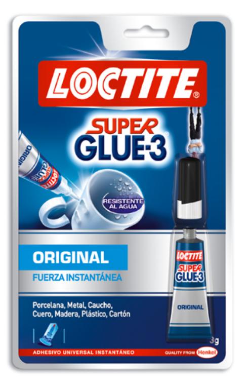 Loctite Super Glue-3: el pegamento universal que une cualquier material -  Showroom