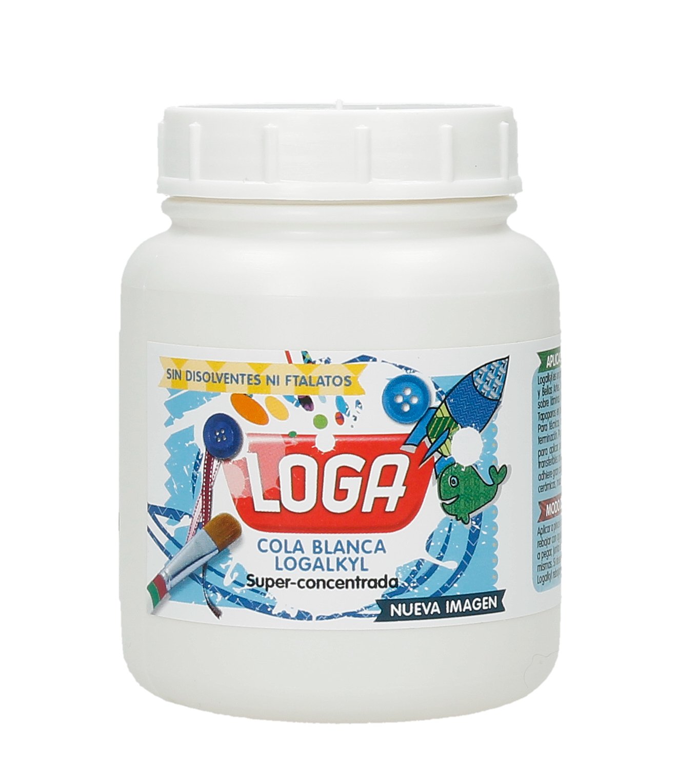 BOTE COLA BLANCA LOGAKIL 250GRAMOS