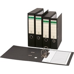 Caja Archivador Rado Plus Office A4 Negra. Cajas de archivadores y archivo  definitivo . La Superpapelería